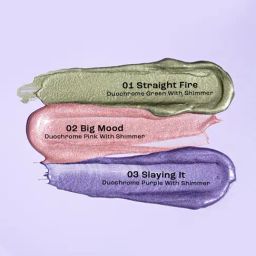 sugar cosmetics SUGAR Play High Key Chrome Eyeshadow 01 Straight Fire - 4.2 ml image 5