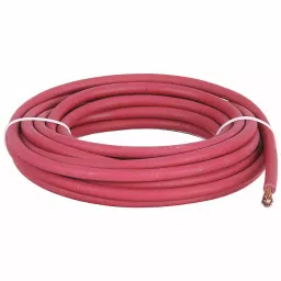 Westward Welding Cable 6 AWG Neoprene Red 3.05 m (10 Ft) Length, 19YE21-image-35