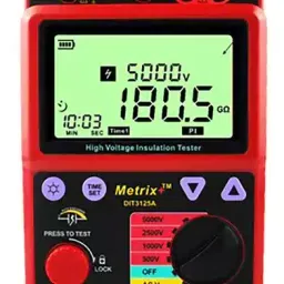 Metrix+ DIT-3125A 0-1000 GΩ Digital Insulation Tester-37