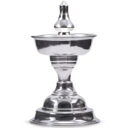 Joyalukkas 92.5 Sterling Silver Diya Stand - 39.83 gm-image-89