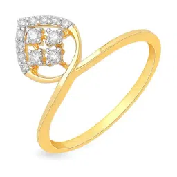 Malabar Gold and Diamonds 18k Gold Casual Ring for Women-picture-27