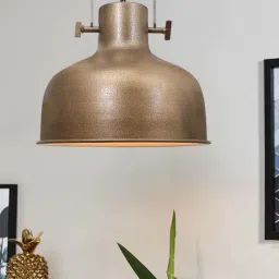 Homesake Golden Metal Nautical Barn Retro Chandelier Farmhouse Pendant Light-image-47