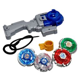 AKN Toys Metal Fusion 3-In-1 Beyblades with Metal Fight Ring and Handle Launcher (Colour & Design May Vary)-15