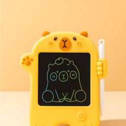 NeonateCare LCD Writing Pad/Tab | Writing, Drawing, Reusable, Portable Pad with Colorful Letters | 4.7 Inch Graphic Tablet (CapyBara)(color and design may vary)-image-15