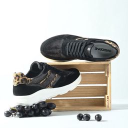 Overdrive Women Printed Suede Flatforms-22