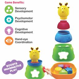 Toymate Kiddy's Play World 6 in 1 Toys Play Set - Multicoloured (30 Pieces) image 2