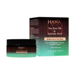 Hana Beauty Tea Tree Oil & Salicylic Acid Spotless Acne Care Mask-50g-27