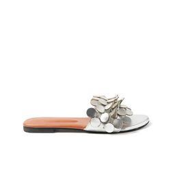 CHY Self Design Open Toe Flats image 3
