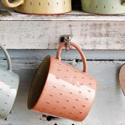 DENBY Heritage Piazza Cascade Pink Stoneware Mug (400 ml) - Set of 1-42