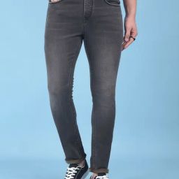 Crimsoune Club Grey Skinny Fit Jeans-image-80