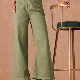 all about you Women Wide Leg High-Rise Stretchable Jeans-image-81