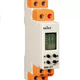 Selec Digital Din rail Timer - 600DT-46