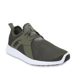 Puma Men's Zod Runner V3 Burnt Olive Running Shoes-image-103