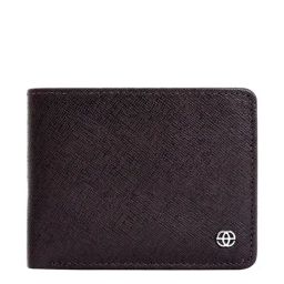 Eske Samuel Brown Textured Bi-Fold Wallets For Men-image-73