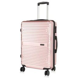 Nasher Miles Dalhousie Hard-Sided Poycarbonate Check-in  Rose Gold 24 inch |65cm Trolley Bag-image-97