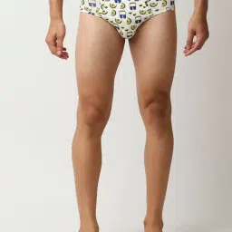 UnderJeans by Spykar Multicolor Printed Briefs-picture-23