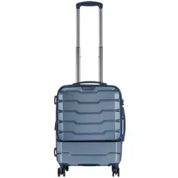 It luggage Prosperous Blue Textured Small Hard Cabin Trolley-image-68