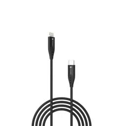 Portronics Konnect L1 20W Type C to 8 Pin Quick Charging Cable 1 M Length (Black)-12