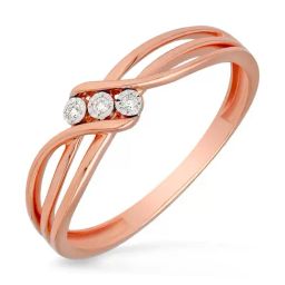 Malabar Gold and Diamonds 18k IGI Certified Diamond Rose Gold Ring for Women-picture-47