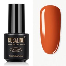 ROSALIND Long Lasting UV LED Soak-Off Gel Nail Polish - Shade 2404-image-91
