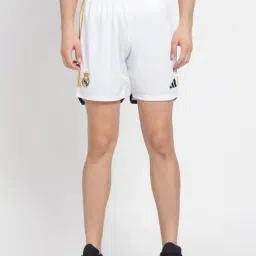 Adidas White Regular Fit Printed Shorts-image-51