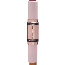 Makeup Revolution Blush & Highlight Stick Flushing Pink - 8.6 gm-12