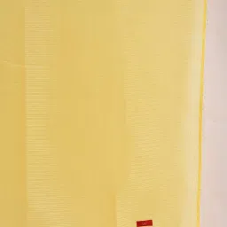 W Yellow Woven Pattern Dupatta image 4