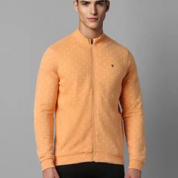 Louis Philippe Sport Orange Regular Fit Printed Sweatshirt-picture-24