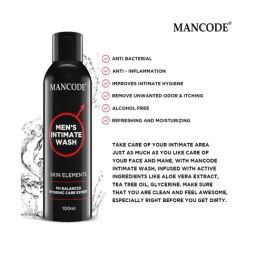 Mancode Intimate Wash for Men - 100 ml image 3