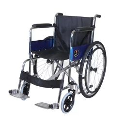 Hero Eco Med Mediva Series Manual Wheelchair with Metallic Footrest MHL 1009-M-43