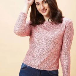 Globus Pink Embellished Top-image-12