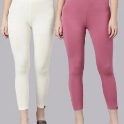 TWIN BIRDS Women Pack Of 2 High Ankle Leggings-picture-12