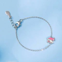 GIVA 925 Sterling Silver Enchanting Unicorn Kids Bracelet-image-88