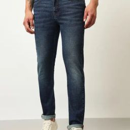 Lee Indigo Blue Cotton Slim Fit Jeans-picture-13