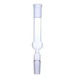 ABGIL Adapter Drying Tube Straight Borosilicate Glass B24 Socket and B55 Cone, ADP-27-16-53