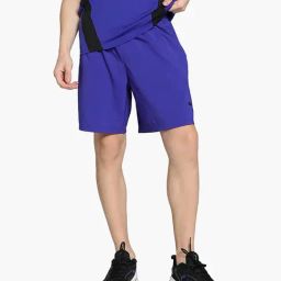 Puma Blue Regular fit TRAIN FAV Blaster Training 7 Shorts-image-18