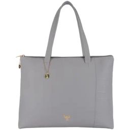 Baggit Melbourne Byron Purple PU Solid Laptop Tote Handbag-image-18