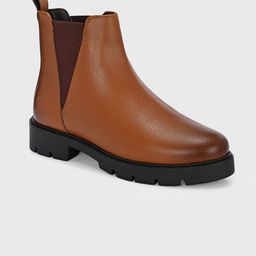 The Roadster Lifestyle Co Women Block-Heeled Chelsea Boots-image-93