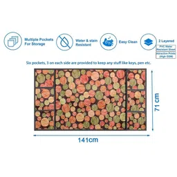 The Furnishing Tree Multi-Coloured Printed Refrigerator Cover image 5