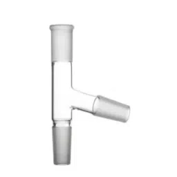 ABGIL Adapter Multiple with Two Cones and One Socket Borosilicate Glass B24 Socket B24 Cone, ADP-23-04-41