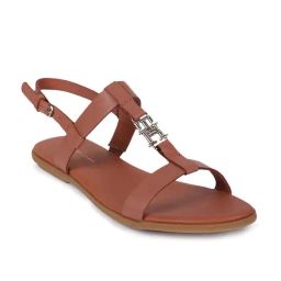 Tommy Hilfiger Women's Brown Back Strap Sandals-picture-44