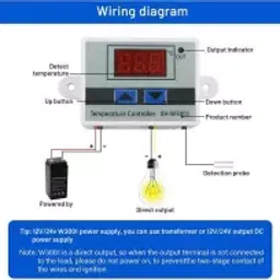 generic Real Instruments XH-W3001 Temperature Controller Microcomputer Incubator Thermostat image 4