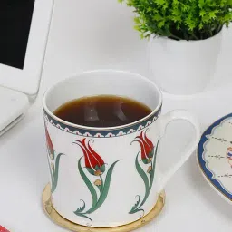 Fabindia Home Avasa Floral Multicolor Ceramic Mug (370 ml)-image-20