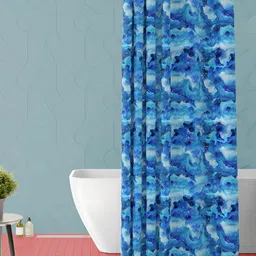 ArtzFolio Single Piece Waterproof Polyester Shower Curtain-50