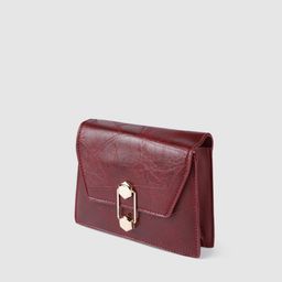 Fastrack Burgundy Solid Shoulder Bag image 3