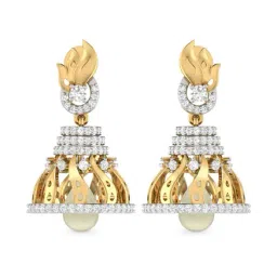 PC Jeweller Vahni 22 kt Gold Earrings-image-38
