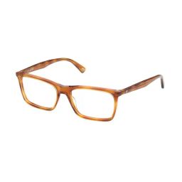 Web Eyewear Brown Rectangular Eye Frames for Men-image-2