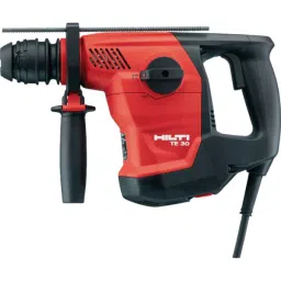 Hilti TE 30 Rotary Hammer Kit with 4-28 mm Drilling Diameter in Metal or Wood, 3817930-29