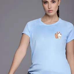 CORSICA Women Printed Applique T-shirt-image-81
