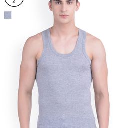 Dollar Bigboss Men Solid Pack of 2 Cotton Vest MDVE-04-R1-PO2-picture-19